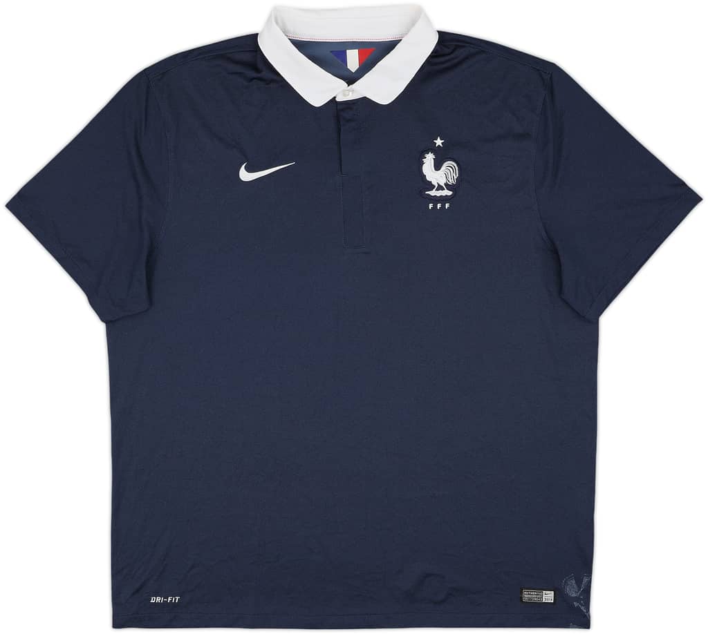 2014-15 France Home Shirt - 6/10 - (XXL)