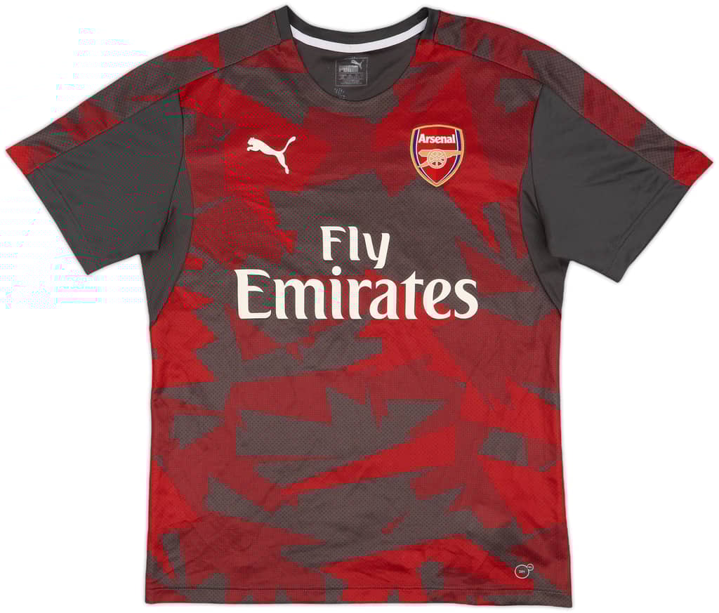 2017-18 Arsenal Puma Training Shirt - 8/10 - (L)