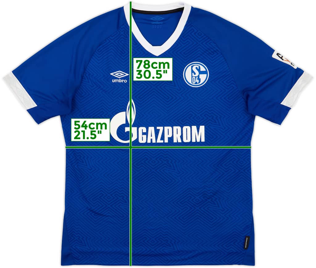 2018-19 Schalke Home Shirt - 6/10 - (XL)