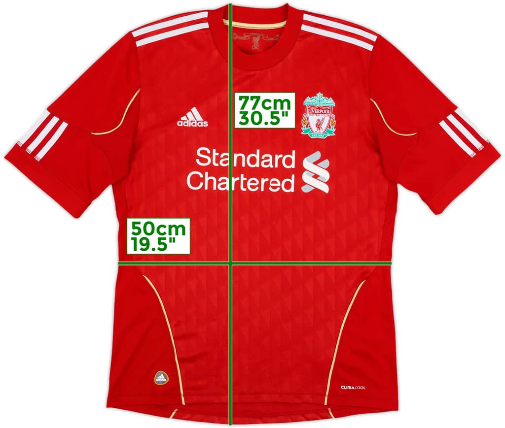 2010-12 Liverpool Home Shirt - 5/10 - (M)