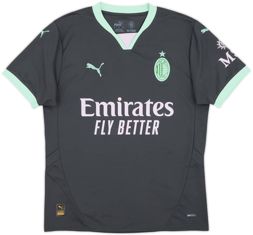 2024-25 AC Milan Third Shirt - 10/10 - (M)