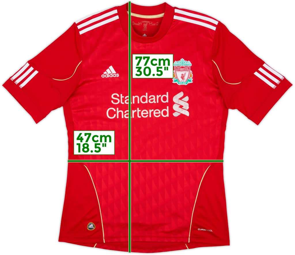 2010-12 Liverpool Home Shirt - 5/10 - (M)