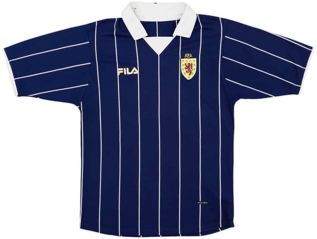 2002-03 Scotland Home Shirt - 9/10 - (M)