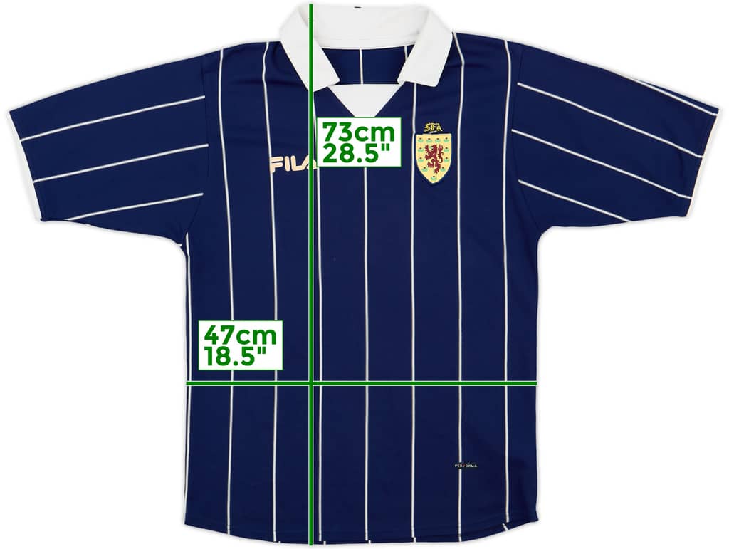 2002-03 Scotland Home Shirt - 9/10 - (M)