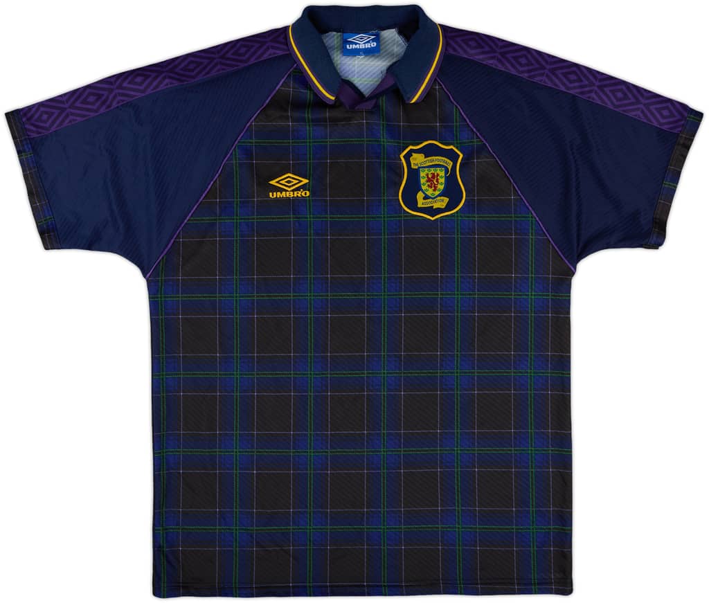 1994-96 Scotland Home Shirt - 8/10 - (XL)