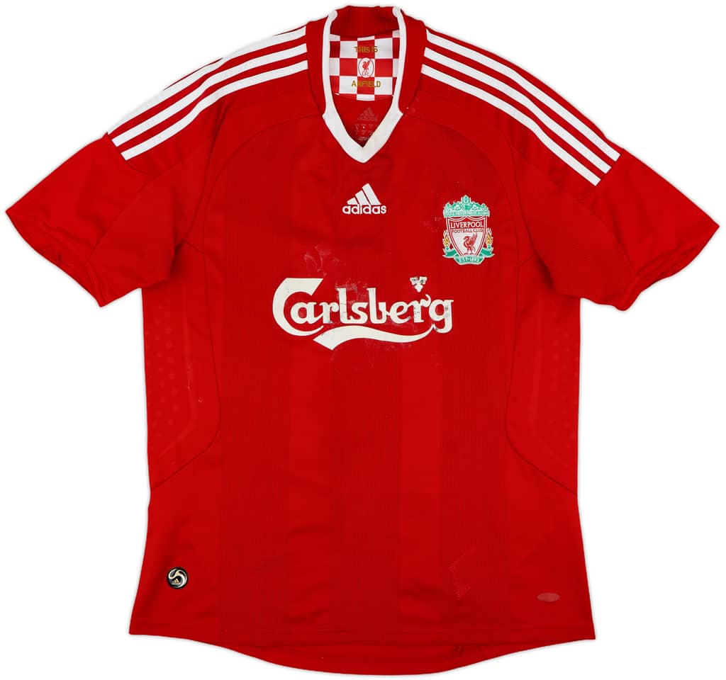 2008-10 Liverpool Home Shirt - 5/10 - (M)