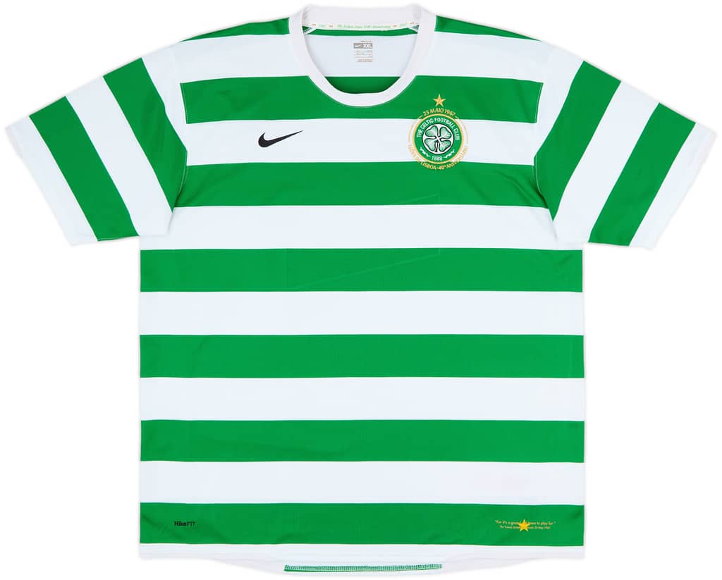 2007-08 Celtic Home Shirt - 4/10 - (XXL)