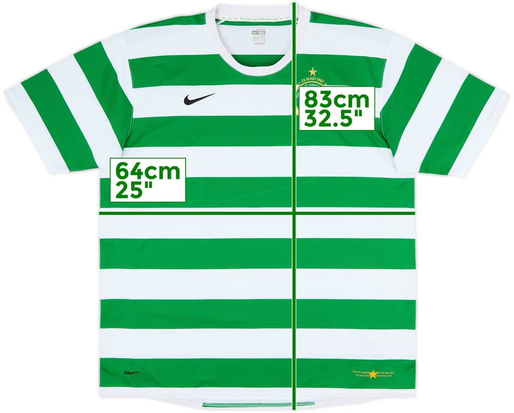 2007-08 Celtic Home Shirt - 4/10 - (XXL)
