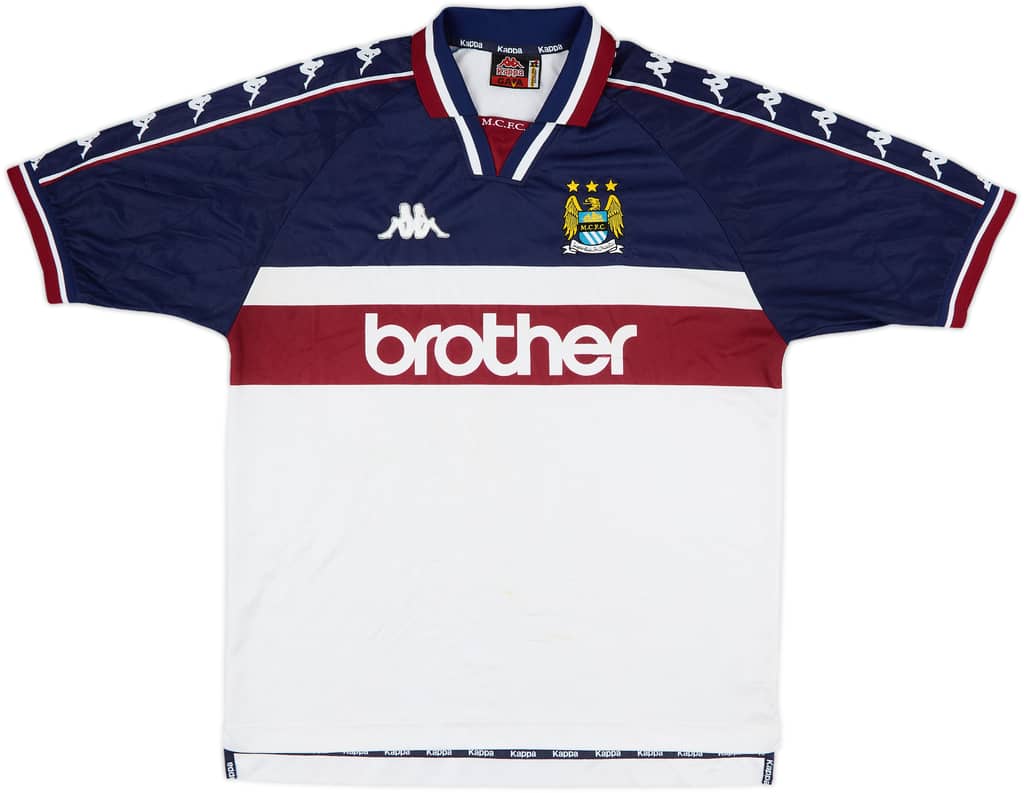 1997-98 Manchester City Away Shirt - 7/10 - (XL)