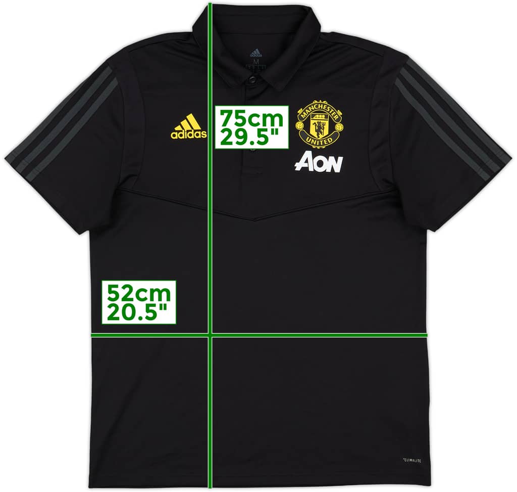 2019-20 Manchester United adidas Polo Shirt - 10/10 - (M)