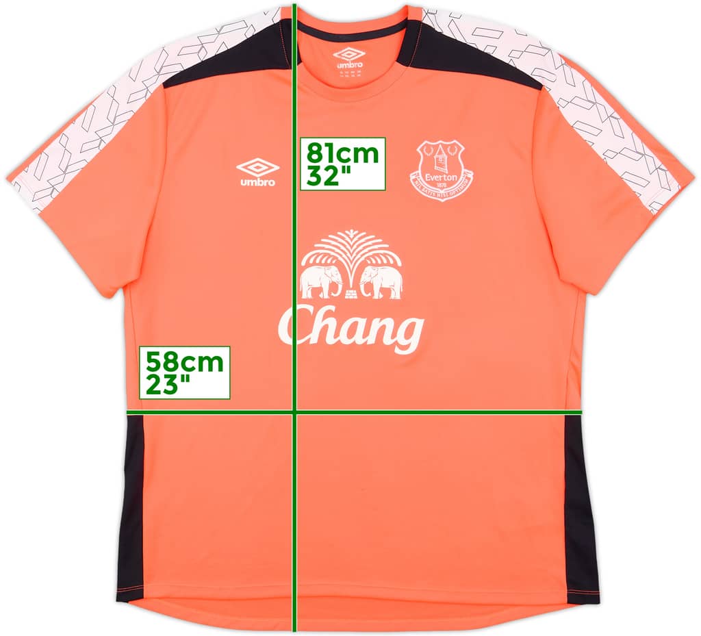 2015-16 Everton Umbro Training Shirt - 9/10 - (XXL)
