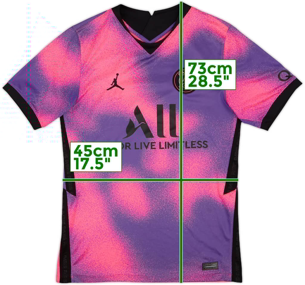 2020-21 Paris Saint-Germain Fourth Shirt - 9/10 - (S)