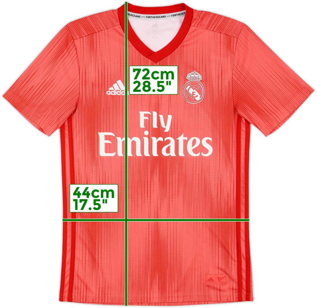 2018-19 Real Madrid Third Shirt - 8/10 - (XS)