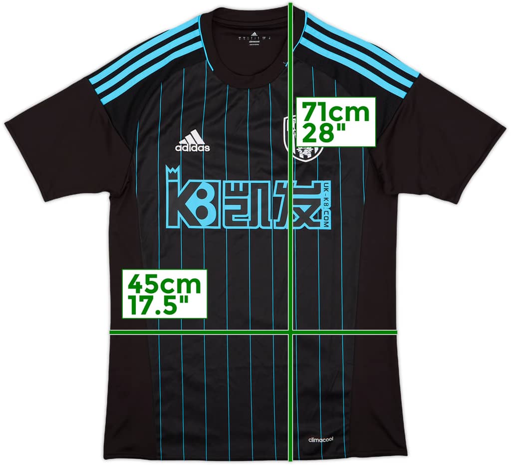 2016-17 West Brom Away Shirt - 9/10 - (S)