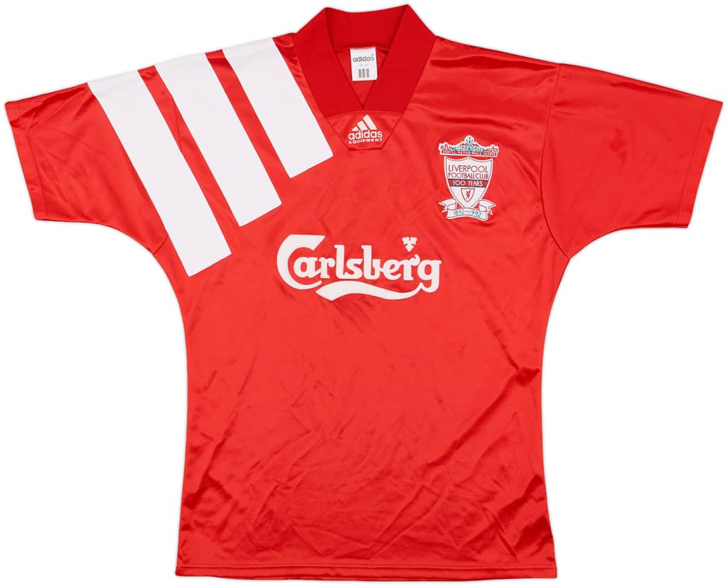 1992-93 Liverpool Centenary Home Shirt - 9/10 - (M)
