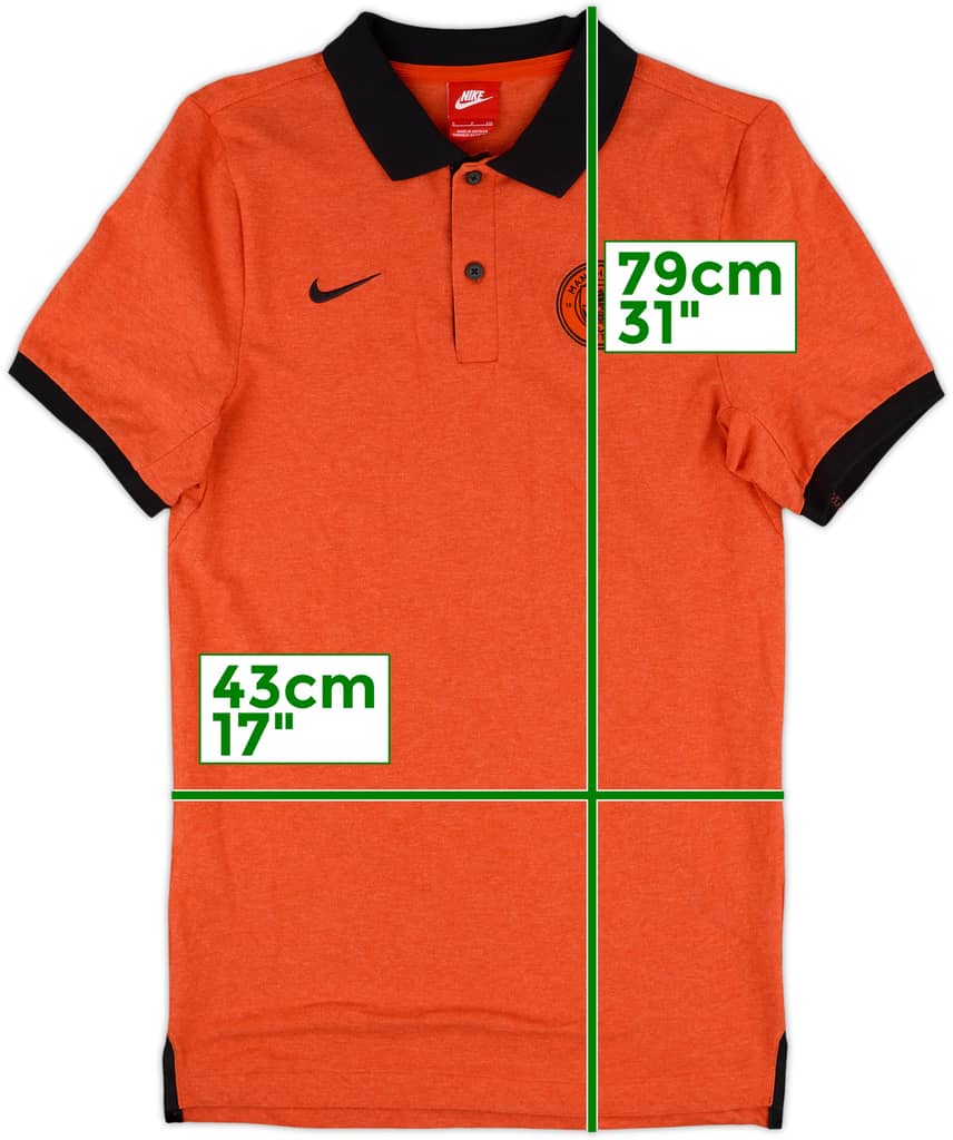2018-19 Manchester City Nike Polo Shirt - 9/10 - (S)