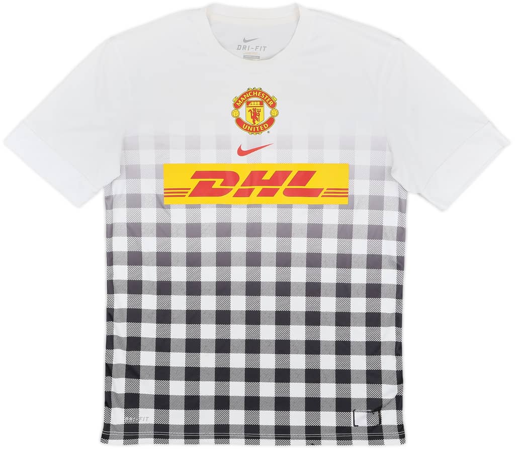 2013-14 Manchester United Nike Training Shirt - 8/10 - (M)