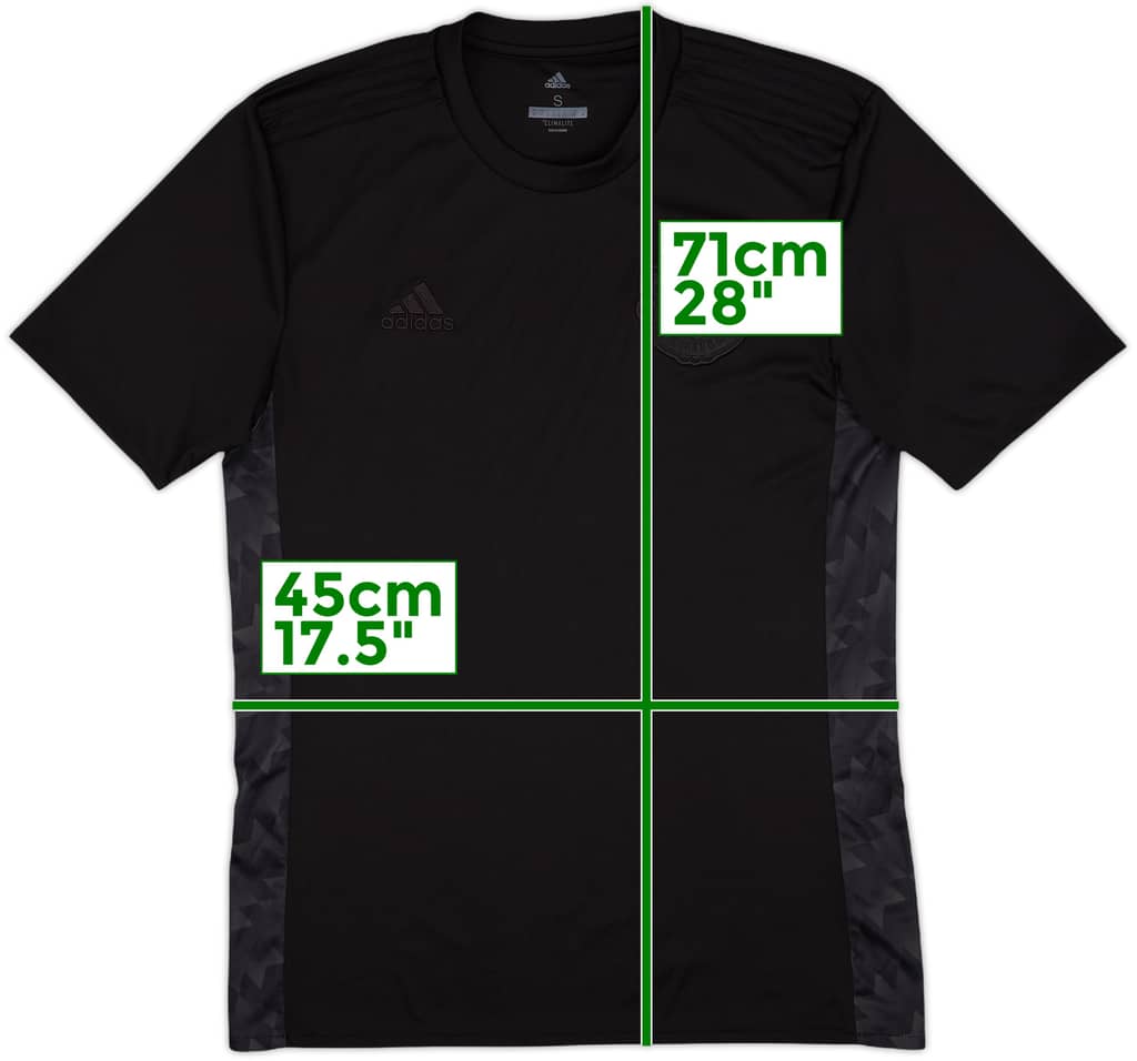 2017-18 Manchester United adidas Training Shirt - 10/10 - (S)