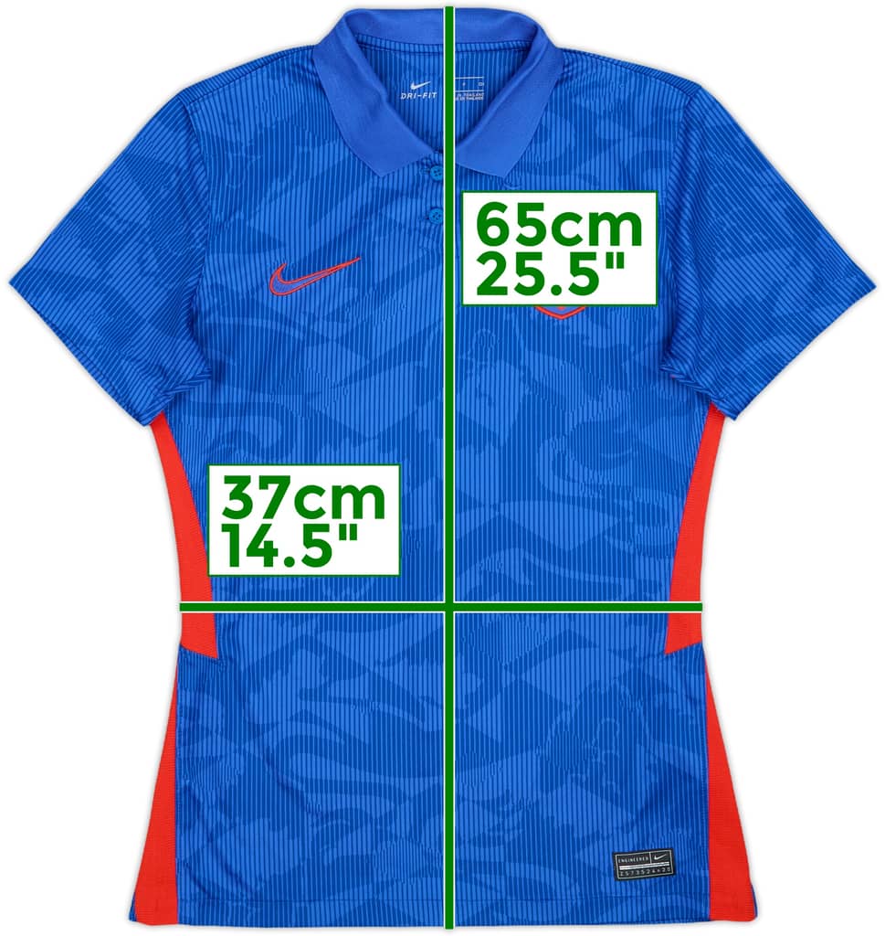 2020-21 England Away Shirt - 9/10 - (Women's S)