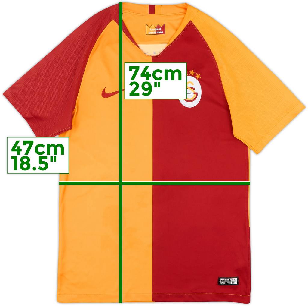 2018-19 Galatasaray Home Shirt - 6/10 - (S)