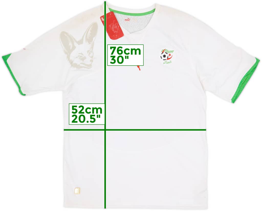 2010-11 Algeria Home Shirt (XL)
