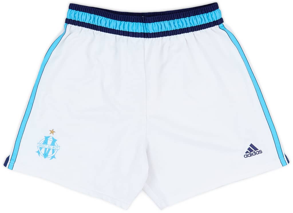 1999-00 Olympique Marseille Home Shorts - 8/10 - (M)