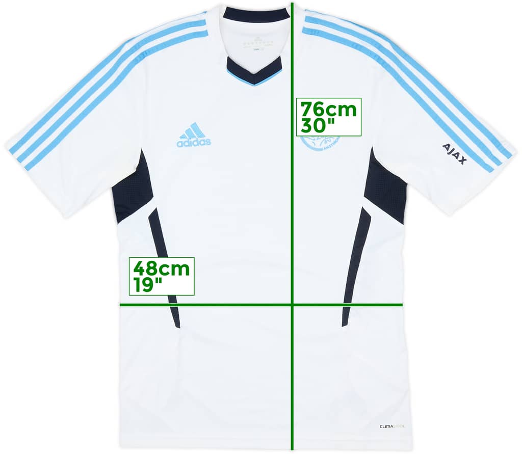 2011-12 Ajax adidas Training Shirt - 9/10 - (M/L)