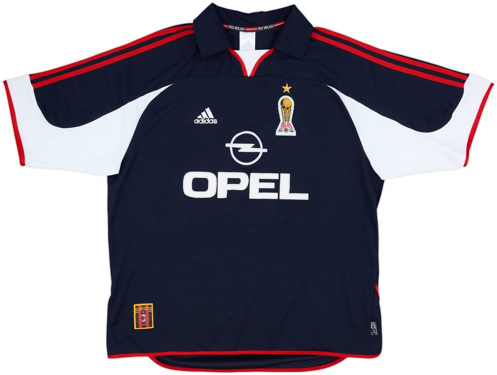 1999-00 AC Milan Centenary Third Shirt - 8/10 - (XL)