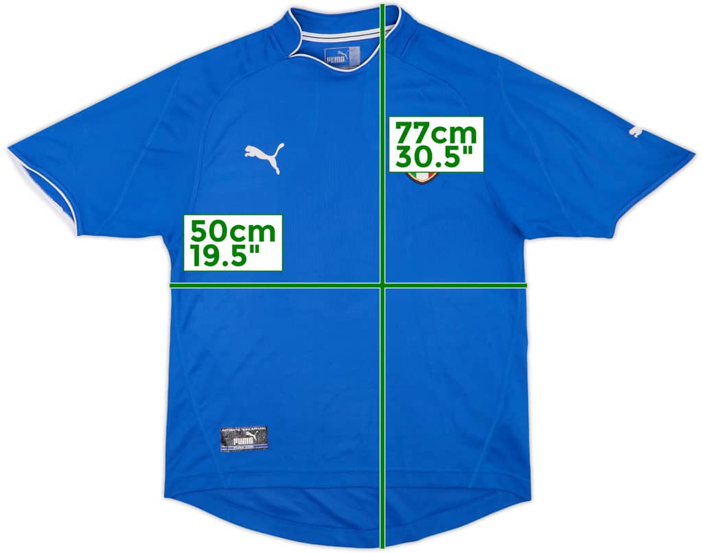 2003-04 Italy Home Shirt - 8/10 - (M)