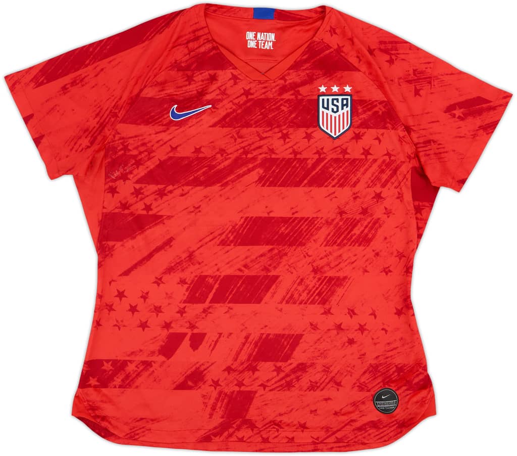 2019-20 USA Away Shirt - 9/10 - (Women's XL)