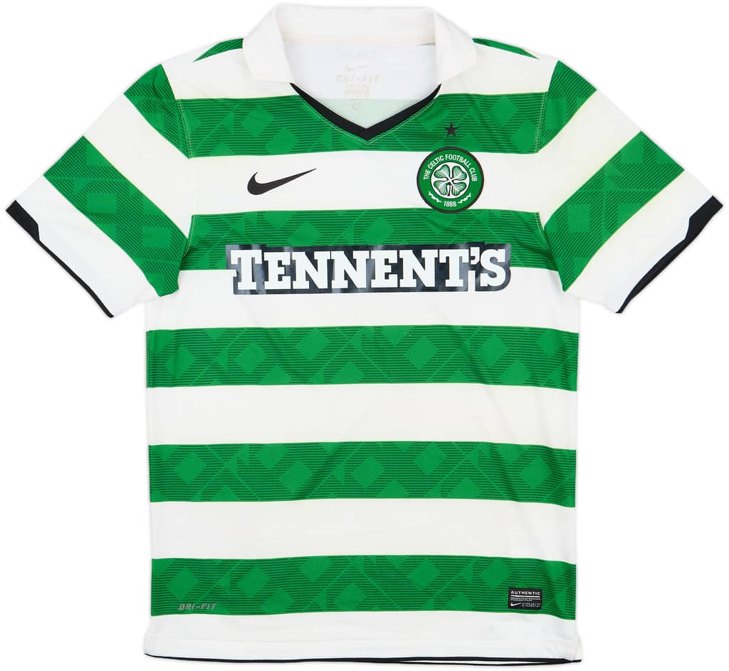 2010-12 Celtic Home Shirt - 8/10 - (S)