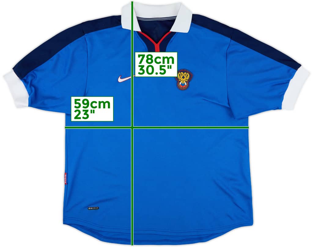 1998-00 Russia Away Shirt - 8/10 - (L)