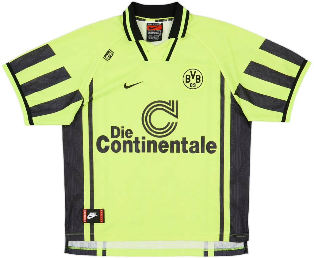 1996-97 Borussia Dortmund Home Shirt - 8/10 - (XL)
