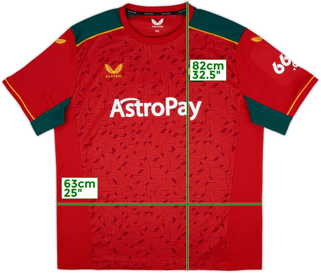 2023-24 Wolves Away Shirt - 10/10 - (XXL)