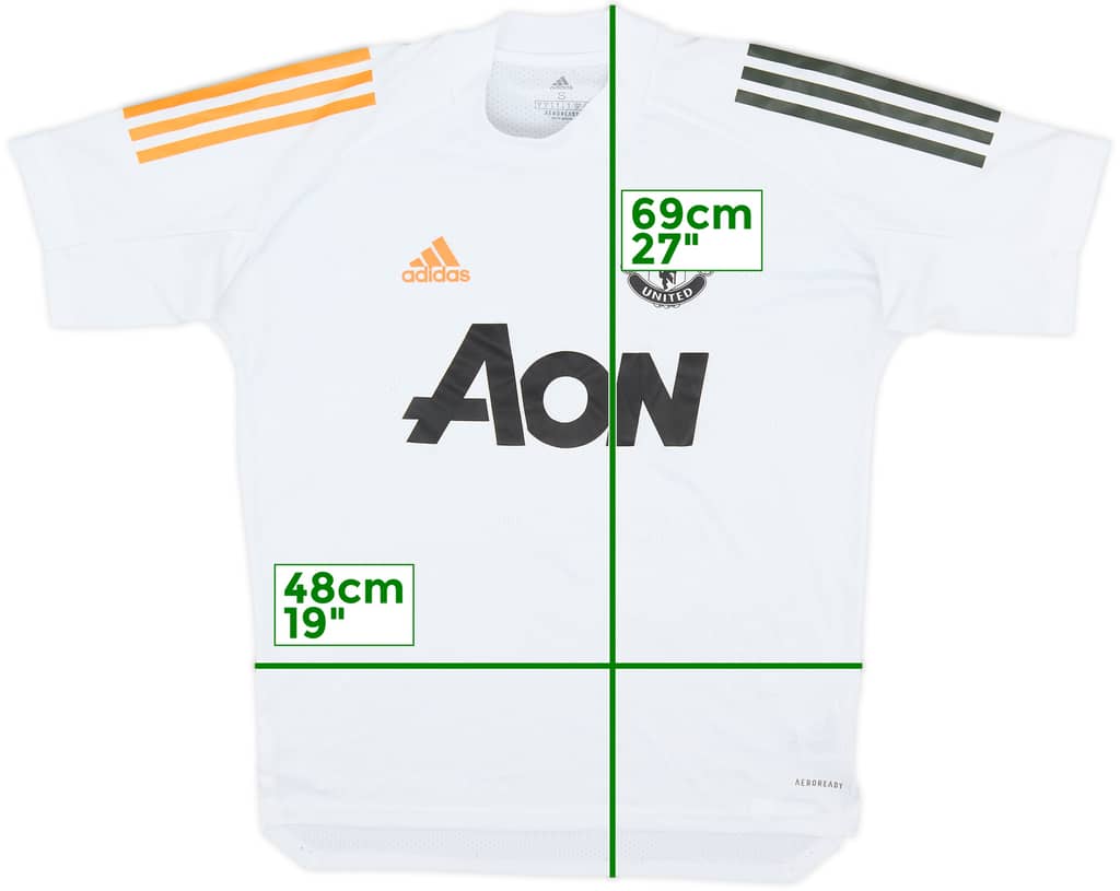 2020-21 Manchester United adidas Training Shirt - 10/10 - (S)