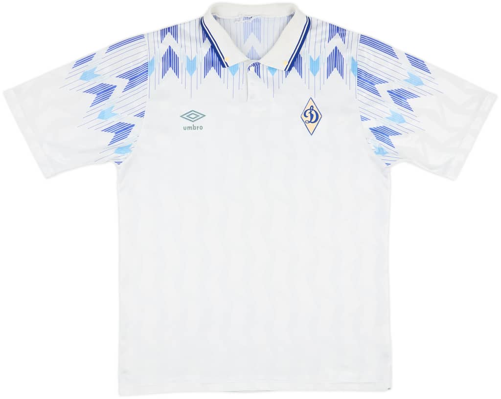 1990-92 Dynamo Moscow Away Shirt - 8/10 - (L)