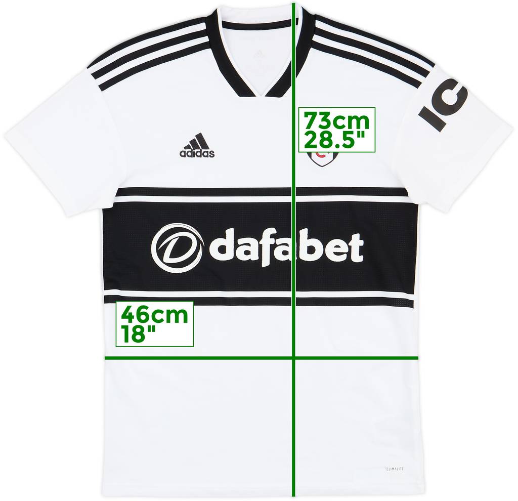 2018-19 Fulham Home Shirt - 6/10 - (S)