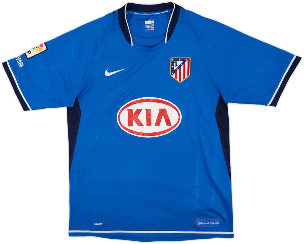 2007-08 Atletico Madrid Away Shirt - 6/10 - (M)