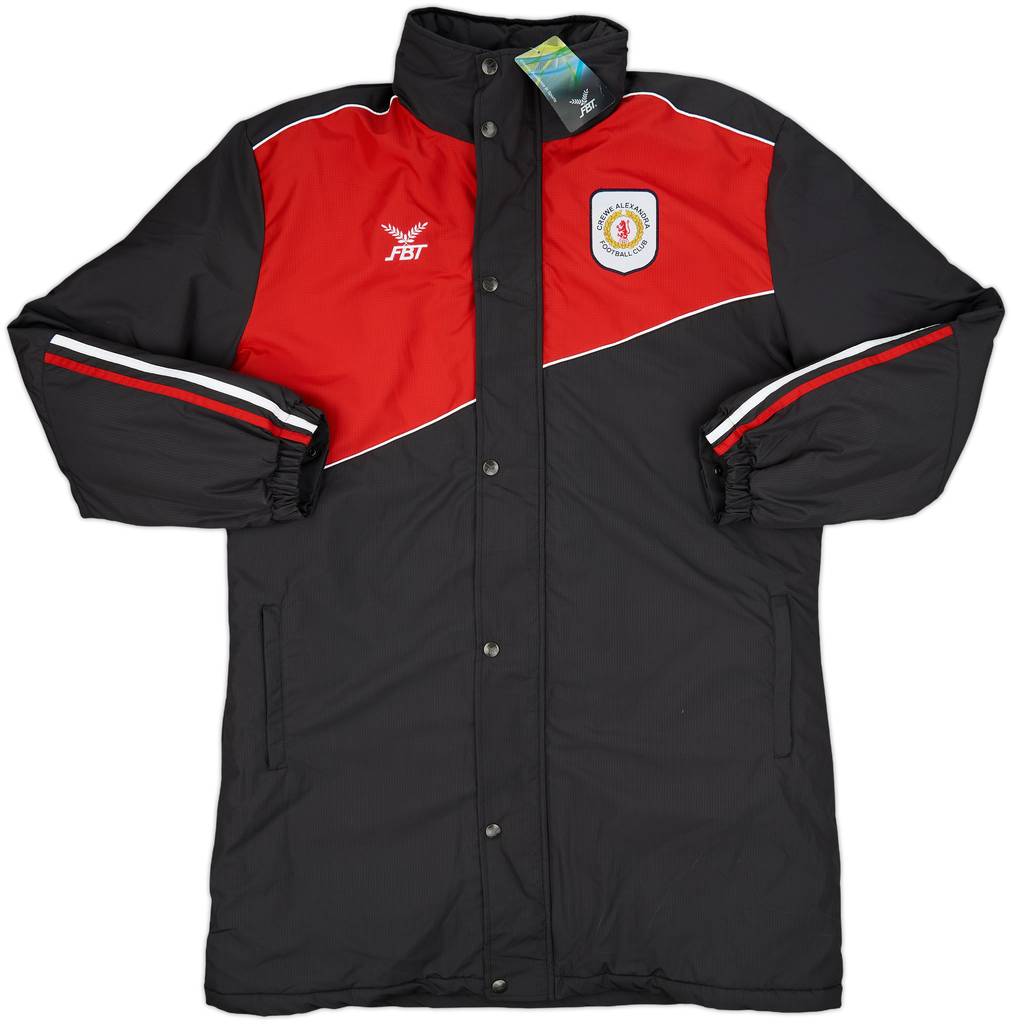 2018-19 Crewe Alexandra FBT Padded Bench Coat (M)