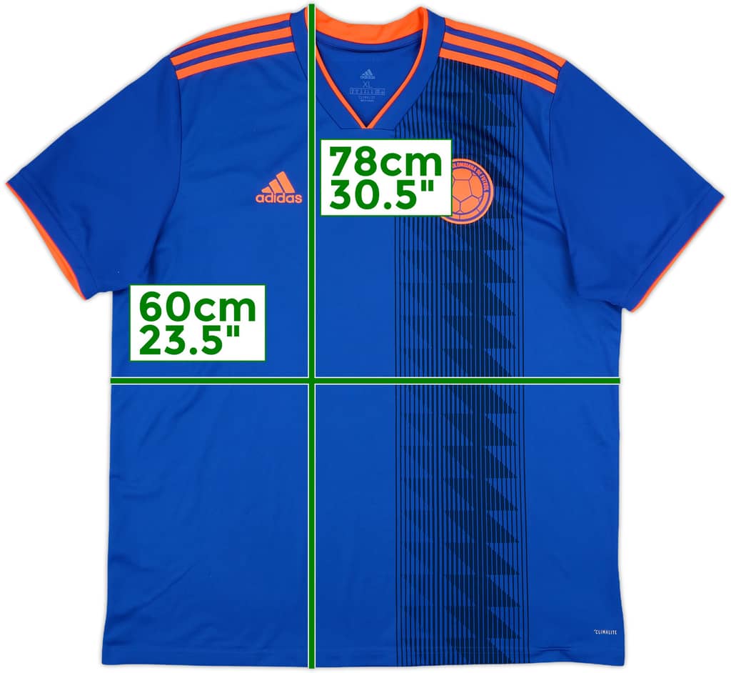 2018-19 Colombia Away Shirt - 9/10 - (XL)