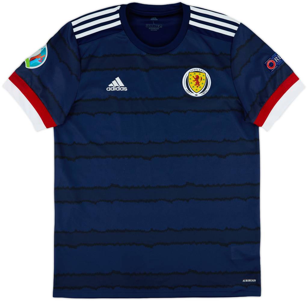 2020-22 Scotland Home Shirt - 9/10 - (L)