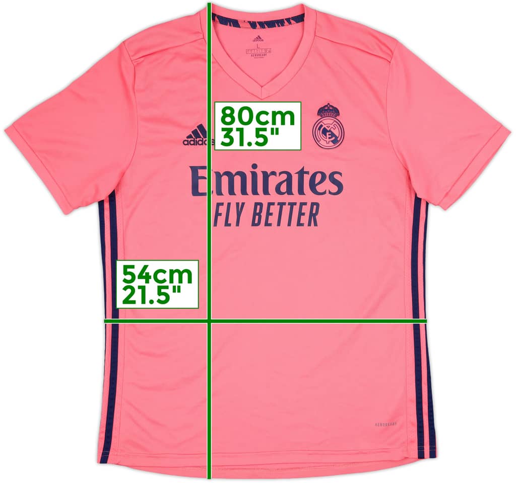 2020-21 Real Madrid Away Shirt - 8/10 - (L)
