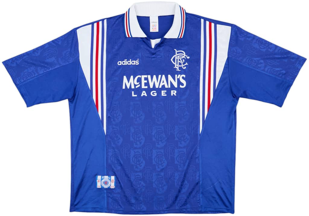 1996-97 Rangers Home Shirt - 9/10 - (XXL)