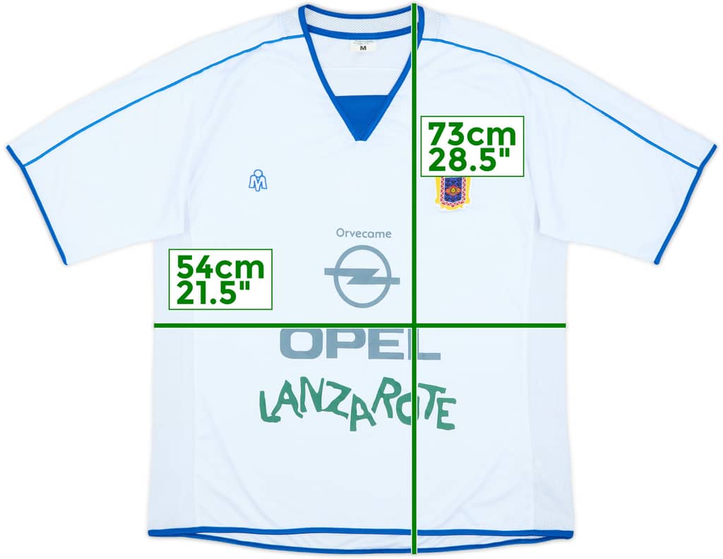 2010-11 UD Lanzarote Away Shirt - 9/10 - (M)