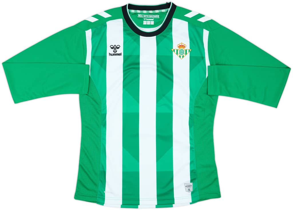 2022-23 Real Betis Home L/S Shirt - 10/10 - (M)