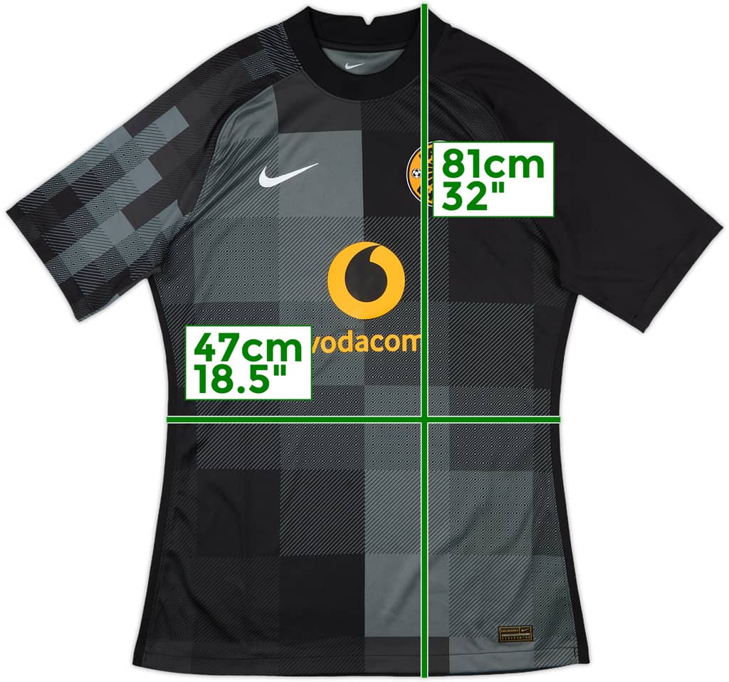 2021-22 Kaizer Chiefs Authentic GK S/S Shirt - 10/10 - (L)
