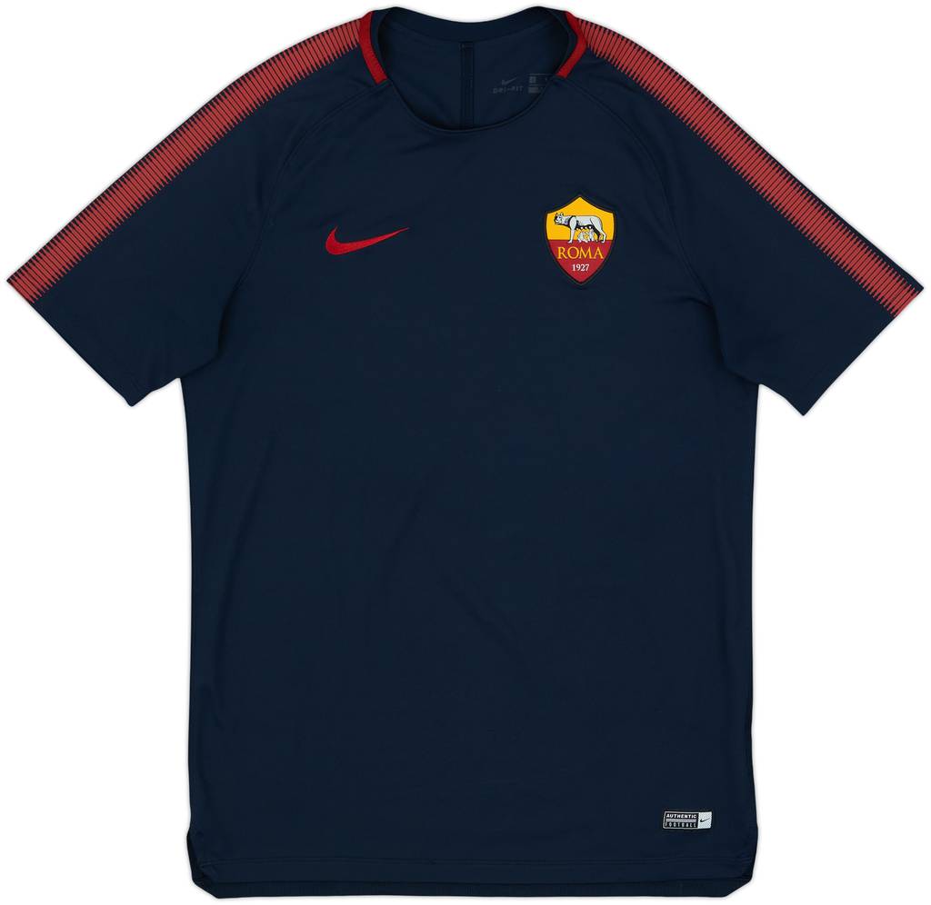 2017-18 Roma Nike Training Shirt - 8/10 - (M)