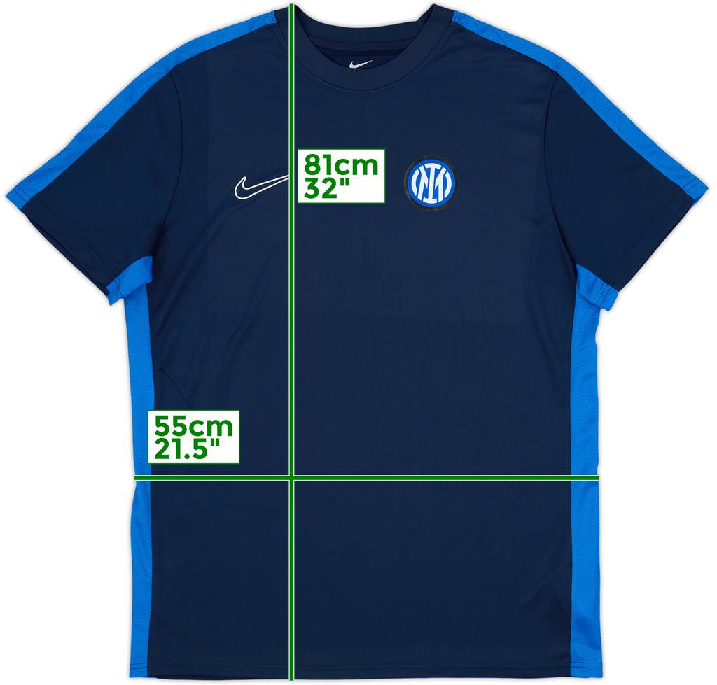 2023-24 Inter Milan Nike Training Shirt - 9/10 - (XL)
