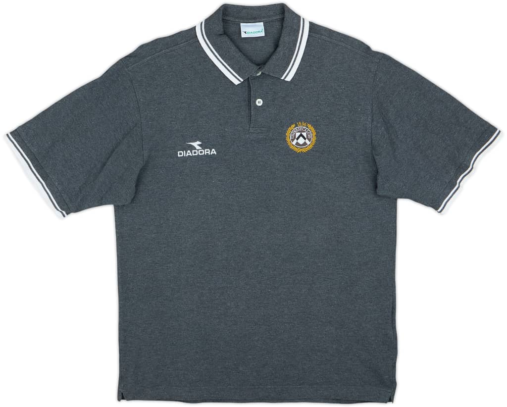 1999-00 Udinese Diadora Polo Shirt - 8/10 - (L)