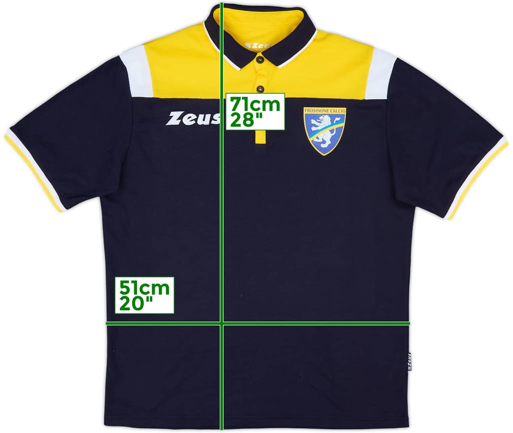 2021-22 Frosinone Zeus Polo Shirt - 9/10 - (M)